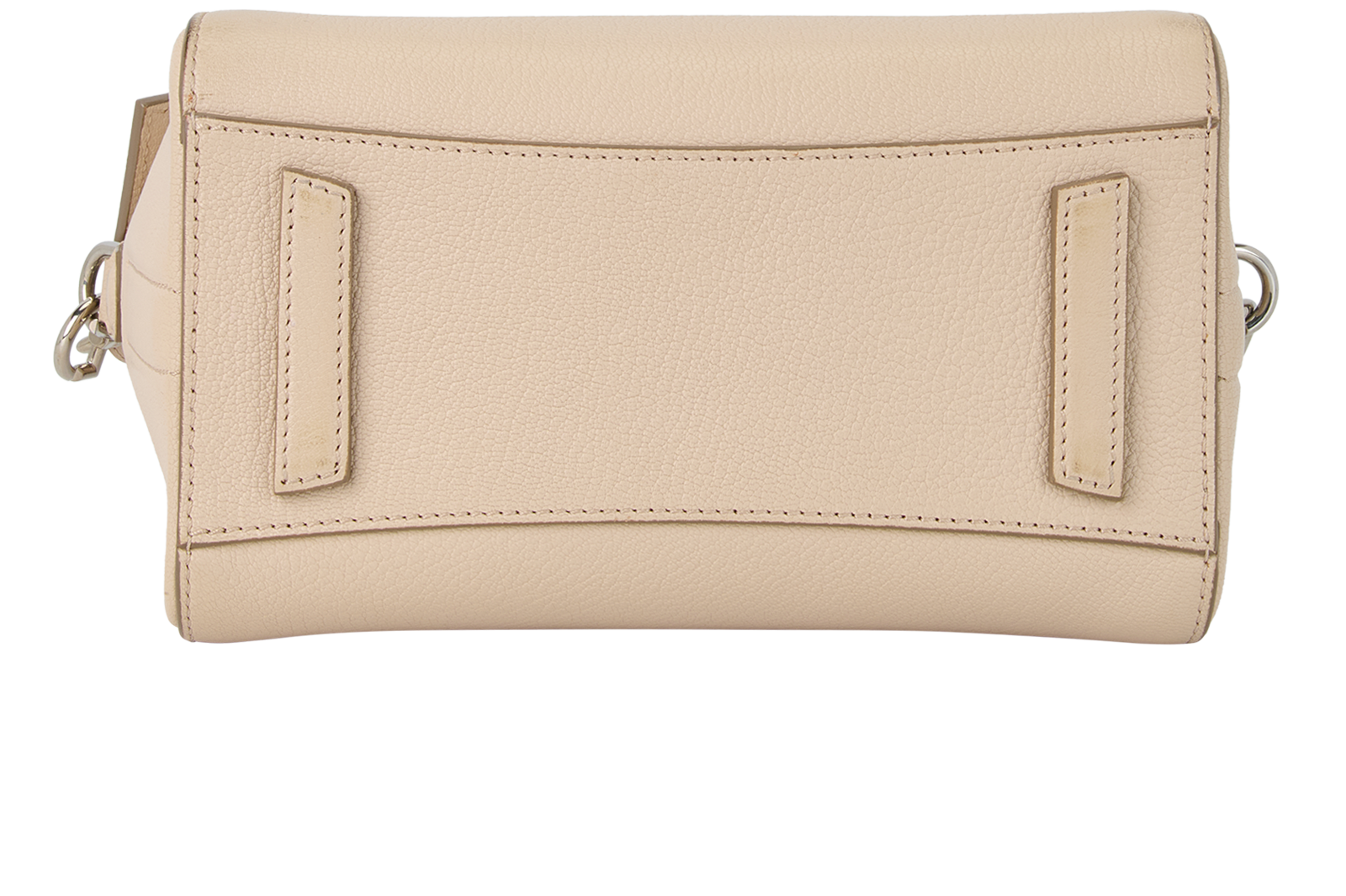 Mini Antigona, &pound;650, Handbags, Beige, Leather, Top view